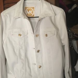 White Jean jacket new